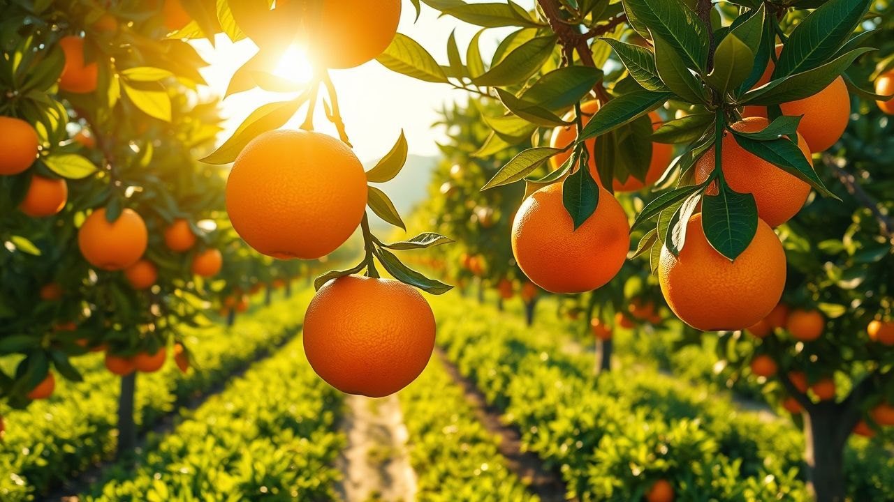 Produção de Laranja Cresce 2,4% e Promete Revolucionar o Mercado Agrícola com Frutos Gigantes e Saudáveis!