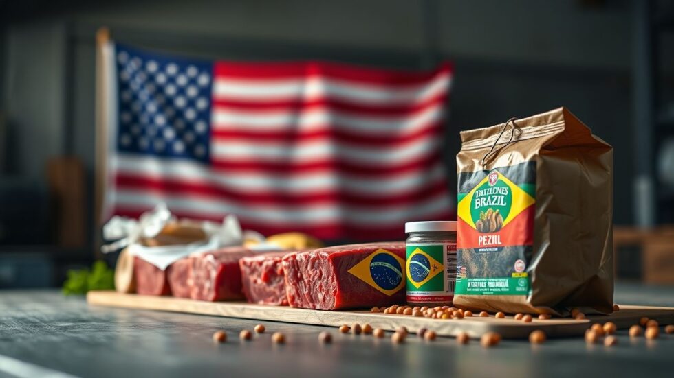 Brasil Defronta Tarifas dos EUA e Mantém Crescimento Exponencial em Exportações de Carne Bovina