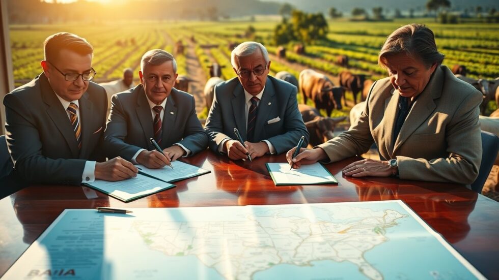 "Fortalecimento da Agropecuária Baiana: Acordo de Cooperação Impulsiona Desenvolvimento Sustentável no Estado"