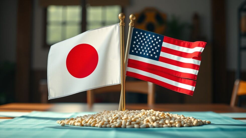 Japão Avisa: Soja e Arroz no Centro das Negociações de Paz Comercial com os EUA