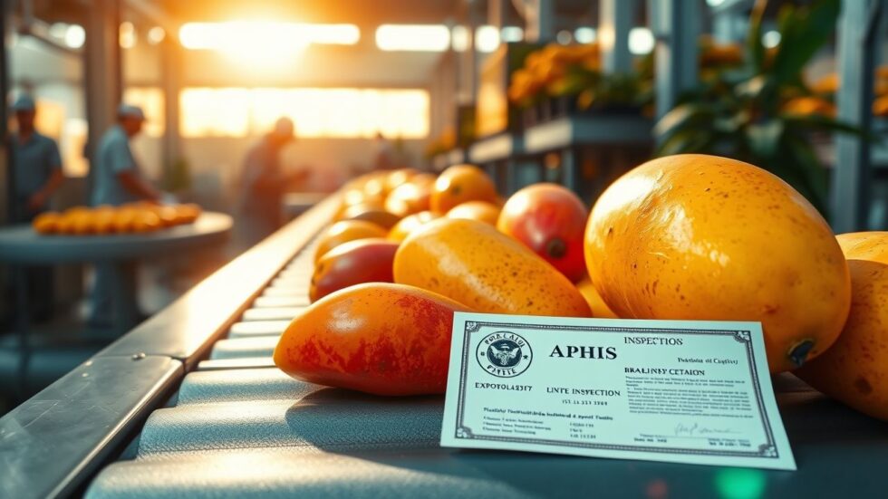 Bahia Inicia Exportações de Manga para os EUA: Saiba Como a Região Prepara para o Mercado Bilionário