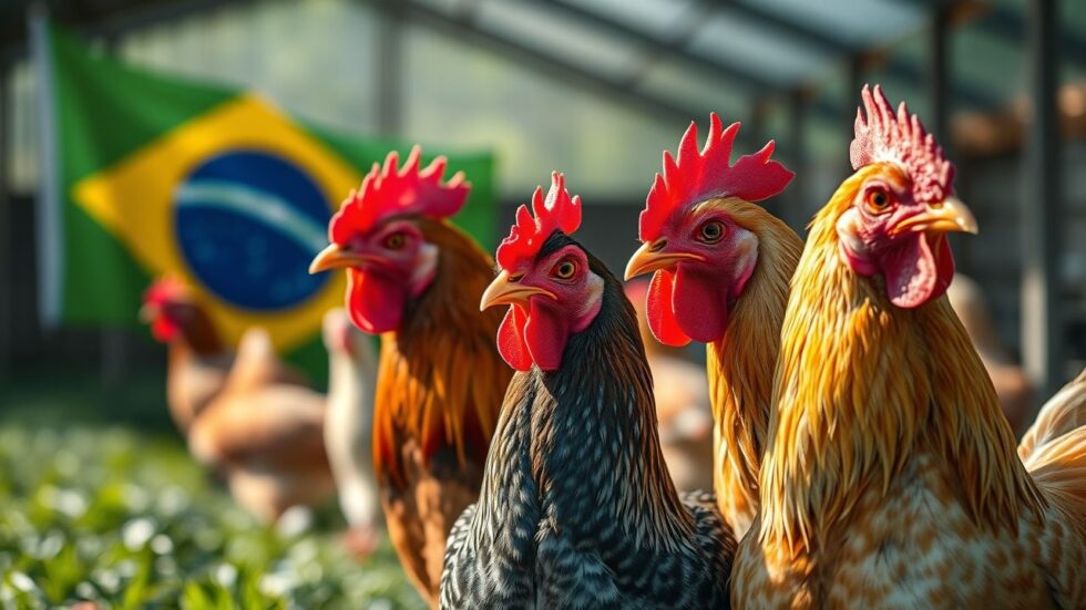 Brasil Perde US$ 200 Milhões por Mês: A Crise da Gripe Aviária e a Luta para Retomar as Exportações de Frango