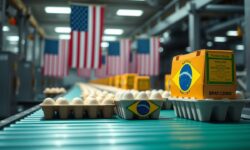 Crescimento Exponencial: Brasil Triplica Exportações de Ovos para os EUA em 2025