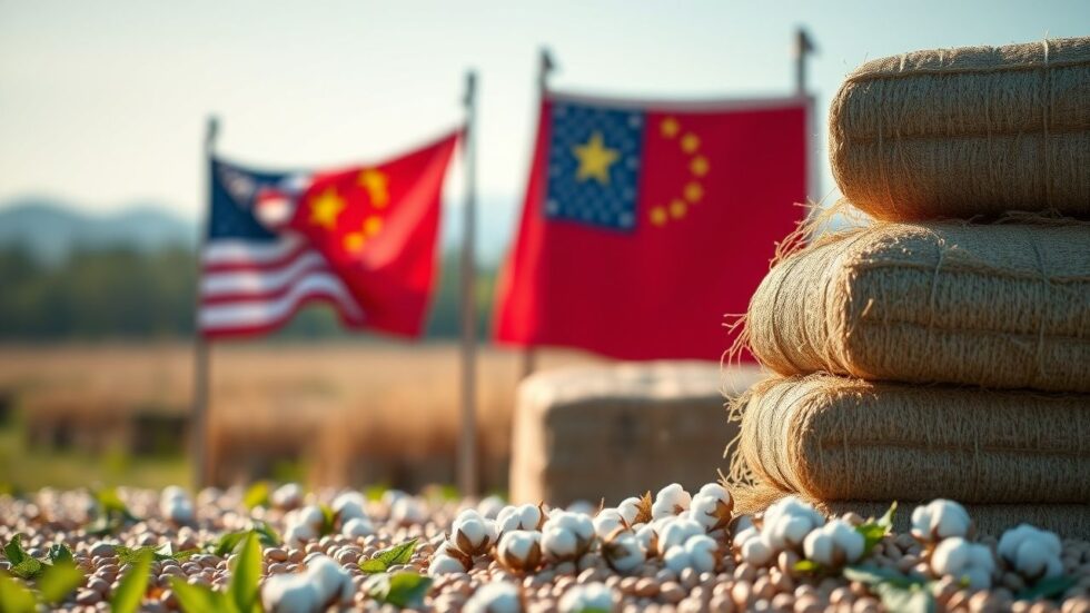 "Guerra Comercial EUA-China: Oportunidades de Ouro para Algodão e Soja"