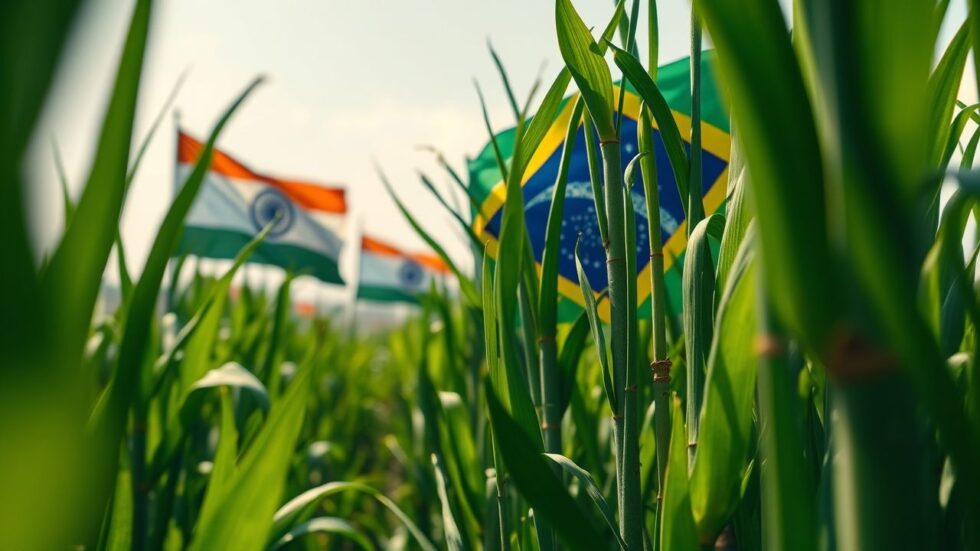 Índia Recua em Exportações de Açúcar: Oportunidade de Ouro para o Brasil no Mercado Global