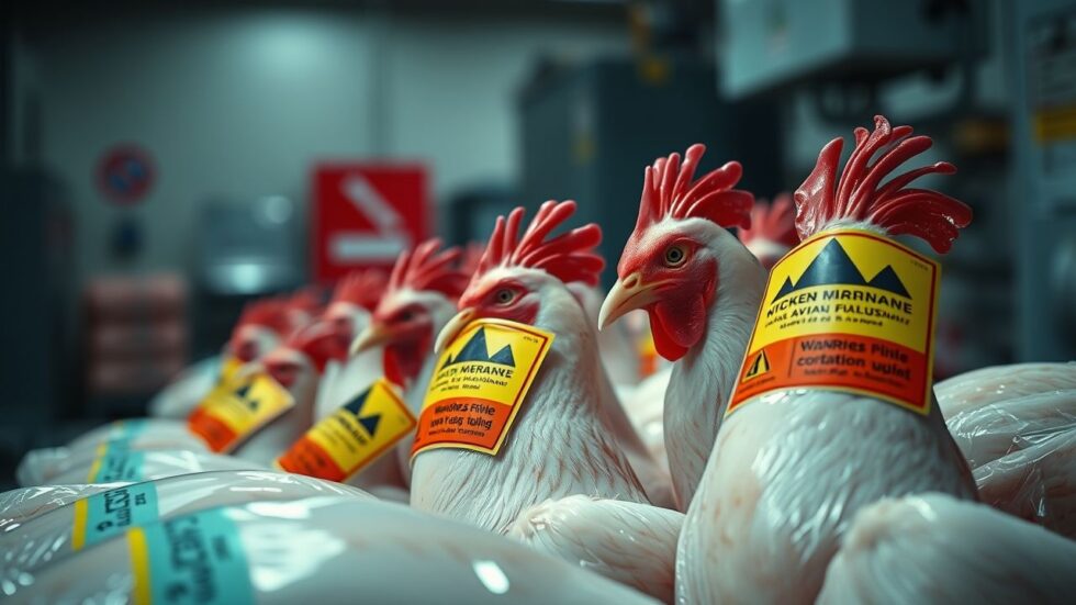 Nova ameaça à liderança brasileira: Como a gripe aviária impacta o comércio exterior de frango e o que vem por aí para o setor