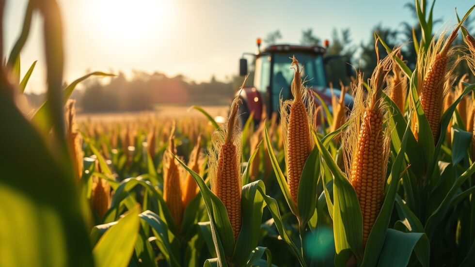 Paraná Inicia Colheita de Milho com Projeção de Safra Record em 2,7 Milhões de Hectares