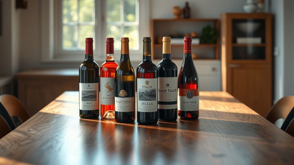 "6 Vinhos Italianos Que Redefinem a Identidade Enológica: Descubra os Tesouros de Cada Terroir"