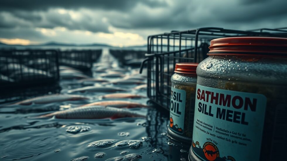 A Indústria do Salmão à Beira do Abismo: Como a Escassez de Ração Ameaça um Negócio Bilionário