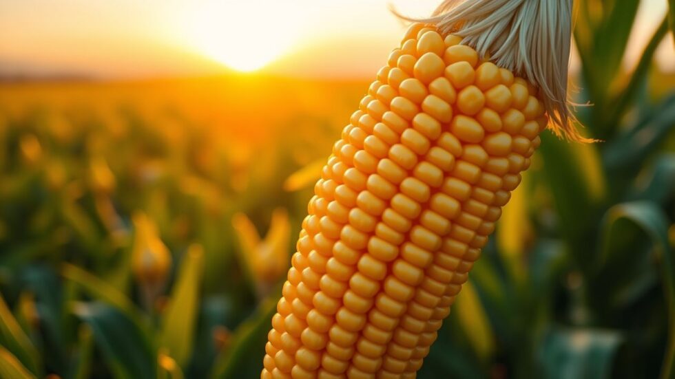 "Otimismo Global: Brasil Impulsiona Projeção de Safra de Milho para 1,277 Bilhão de Toneladas"