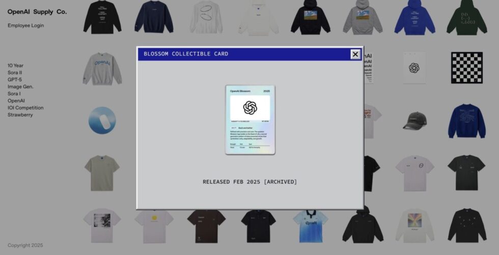 OpenAI Abre Loja Online com Produtos Exclusivos e Divertidos